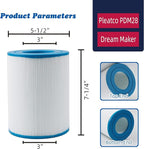 PDM28 Spa Filter Replacement Aquarest Dream Maker 461273 Hot Tub Filter - Image 2