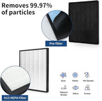 2 Packs H13 True HEPA Replacement Filter Compatible - Image 6