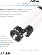 Axeon HF1-4040 2500 GPD RO Membrane Element – 4-inch x 40-inch, Low-Pressure - Image 7
