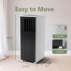 8000 BTU Portable Air Conditioner, Portable AC Unit - Image 2