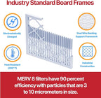 Filter King 10x16x1 Air Filter | 4-PACK | MERV 11 HVAC Pleated A/C Furnace - Image 3