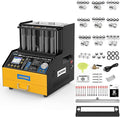 AUTOOL Automotive 6-Cylinder 110V GDI Fuel Injector Cleaning Machine, EFI Fuel by AUTOOLOfficial