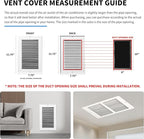 6x10 Vent Cover, Air Return Vent Cover, Flat Vent Cover, Rejillas De Aire - Image 4