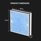 Carmerny HEPA & Activated Carbon Filter Replacement Set Compatible - Image 3