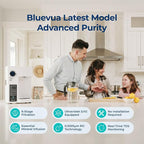 Bluevua RO100ROPOT-UV Reverse Osmosis System Countertop Water Filter - Image 2