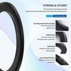 58-77mm Step-Up Ring Adapter, 58mm to 77mm Step Up Filter Ring - Image 5