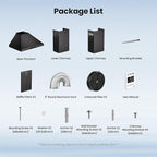 Wall Mount 36 Inch Range Hood 900 CFM, Ductless/Ducted Convertible, 3-speed - Image 9