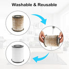 VF4000 Replacement Filter for RIGID 72947 5-20 Gallon Wet/Dry Vacuums & Husky - Image 4