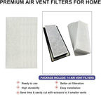 Air Vent Filter 4 x 12 Inch, Thin Air Vent Floor Heater Pre-Filter Sheet Work - Image 3
