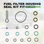 Fuel Filter Housing Seal Kit Fit - Image 3
