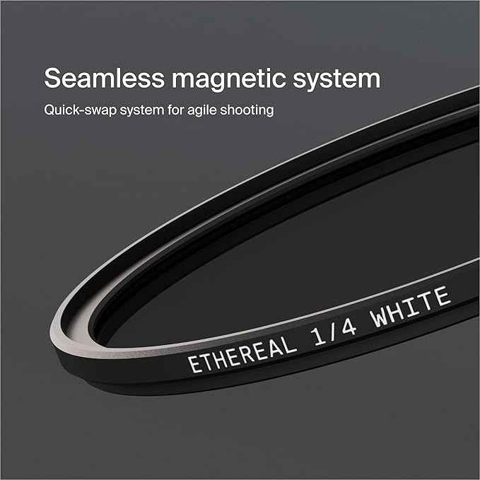 Urth 43mm Magnetic Ethereal White Mist ¼ Diffusion Lens Filter — Cinematic - Image 4