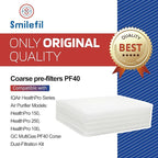 Smilfil 5 Pack PF40 Replacement Pre-Filter Pads Compatible - Image 2