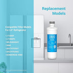 AQUA CREST LT1000PC ADQ747935 Refrigerator Water Filter and Air Filter - Image 6