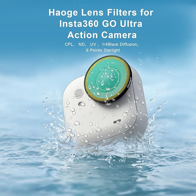 Haoge CPL Filters for Insta360 GO Ultra, CPL Polarizer Filter for Go Ultra - Image 5
