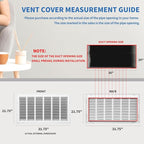 30x20 Return Air Grille, Return Air Vent Cover - Image 4
