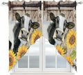 Retro Farmhouse Flower Swag Valances by Unknown