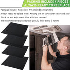 RV Air Conditioner Foam Filter Replacement 6798A3761 Compatible - Image 2