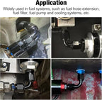 EVIL ENERGY 12AN Female to 12AN Female 90 degree Swivel Coupler Fitting Union - Image 5