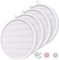 4 Pack Reusable HEPA Filters for MelodySusie Nail Dust Collector, Compatible by KTNAid