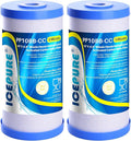 ICEPURE 5 Micron 10" x 4.5" Whole House Water Filter Compatible by ICEPURE