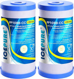 ICEPURE 5 Micron 10" x 4.5" Whole House Water Filter Compatible by ICEPURE