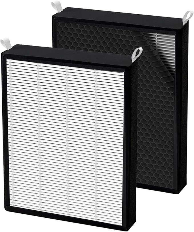 2 Pack True HEPA/Carbon Filters Replacement Compatible by Roninby