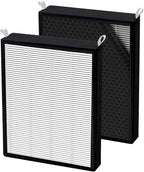 2 Pack True HEPA/Carbon Filters Replacement Compatible by Roninby