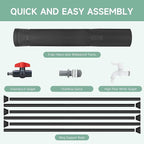 Collapsible Rain Barrel Water Storage Containers-100 Gallon Portable Rainwater - Image 5