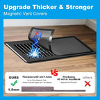 4 PCS DIY Magnetic Vent Covers-13.8" x 11.8" Customizable Air Register - Image 3