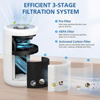 4 Pack P60 Replacement Filter Only Compatible - Image 3
