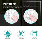 ICEPURE PLUS NSF/ANSI 53 Certified UKF8001 Refrigerator Water Filter Compatible - Image 6