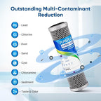1 Micron 2.5" x 10" Whole House CTO Carbon Water Filter Cartridge Replacement - Image 2