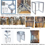 FFU HEPA H14-Filter Laminar Flow Hood Updated FanFilter Unit（Include HEPA - Image 9