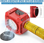 Commercial Air Scrubber, Negative Air Machine - Image 3