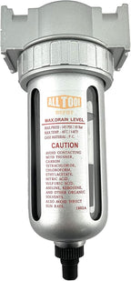 1/4" NPT MID FLOW Particulate Filter/Water Trap by AllToolDepot