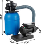 10'' Sand Pool Filter System 10000 Gallon Sand Filter - Image 2