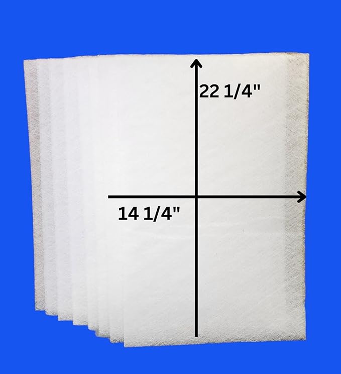 Fast-Shipped-Filters 8 Pack 16x25 Replacement Filter Pads Compatible by Unknown