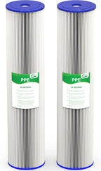 50 Micron 20-Inch Whole House Heavy Duty Water Filter Replacement Cartridge by Vegebe