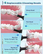 Plaque Remover for Teeth, Dental Cleaning Kit Tartar Remover for Teeth - Image 6