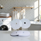 4 Pcs White Universal Cloth Dryer Exhaust Filter, - Image 4
