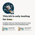 Tap Score Iron in Water Test Kit | Well or City | Full Report | EPA Certified - Image 2