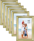 Langdon House 4x6 Picture Frames Set Distinguished Edging by LangdonHouse