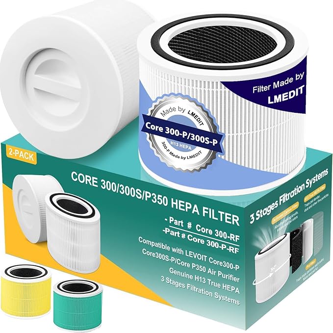 Core 300 Replacement Filter for LEVOIT Core 300, Core 300S, Core P350, Core 300 by LMEDIT