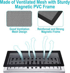 Magnetic Vent Covers for Home Floor 4Pack, Upgrated 4x10 Inch Strong Magnet PVC - Image 3