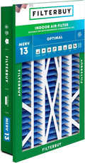 Filterbuy 20x30x5 Air Filter MERV 13 Optimal Smoke & Allergy Defense, by Filterbuy