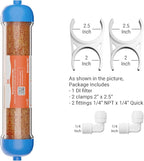 10" Refillable Mixed Bed Ion Exchange Aquarium Filter - Image 2