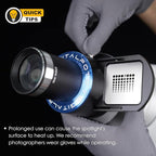 Bowens Mount Projector Attachment, Spotlight Optical Snoot Photography kit - Image 6