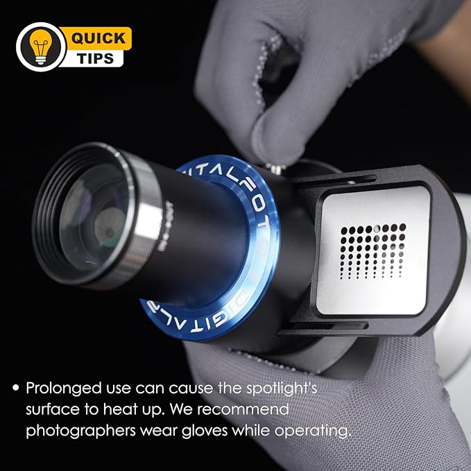 Bowens Mount Projector Attachment, Spotlight Optical Snoot Photography kit - Image 6