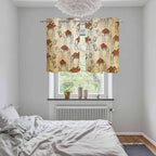 2 Panel Kitchen Cafe Curtains, Desert Sand Camel Sunlight Filtering Nature Air - Image 5