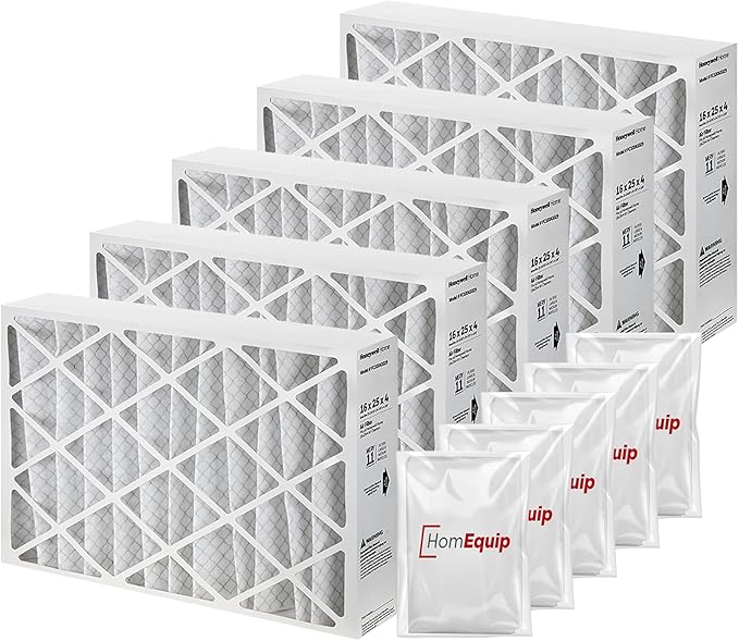 Furnace Filters 16x25x4 by HOMEQUIP